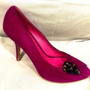 EUGENIA KIM suede heels